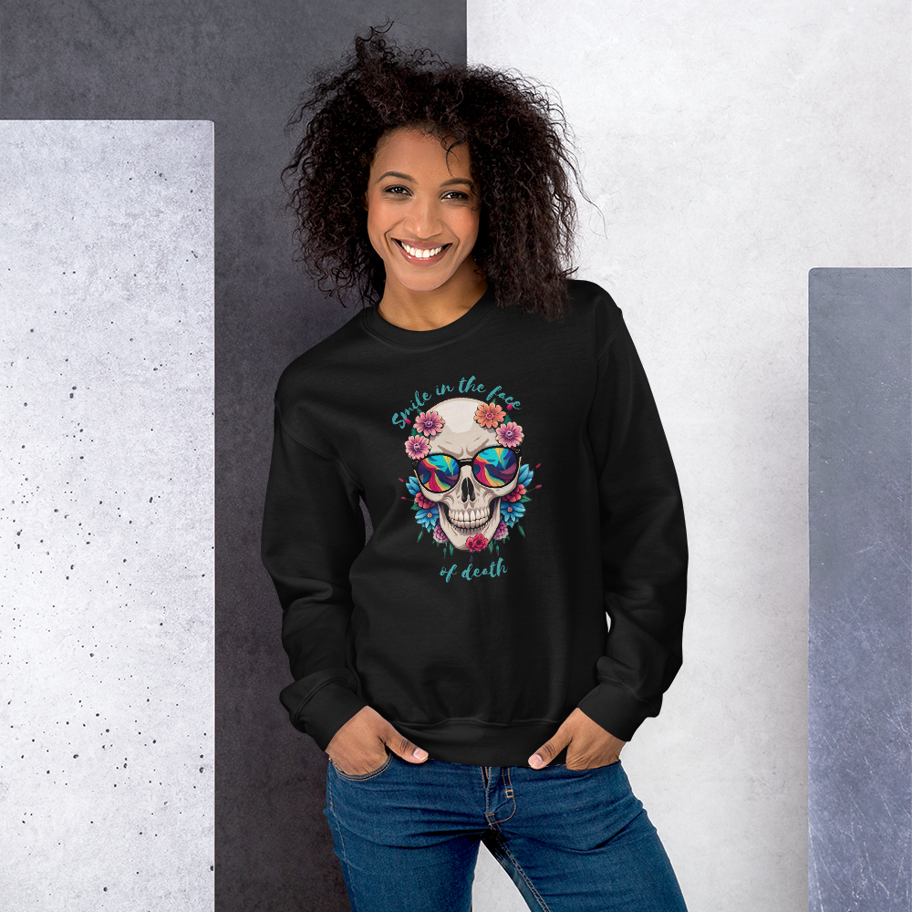 Ante la muerte sonríe Sudadera unisex