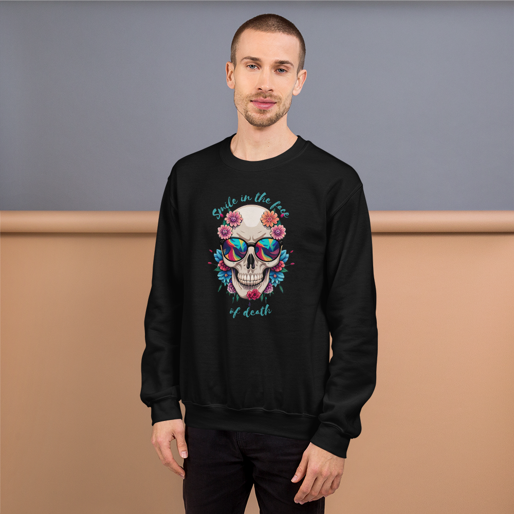 Ante la muerte sonríe Sudadera unisex