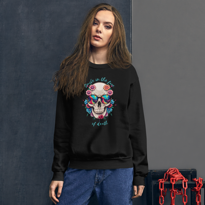 Ante la muerte sonríe Sudadera unisex