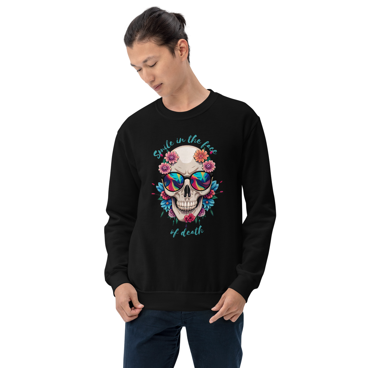 Ante la muerte sonríe Sudadera unisex