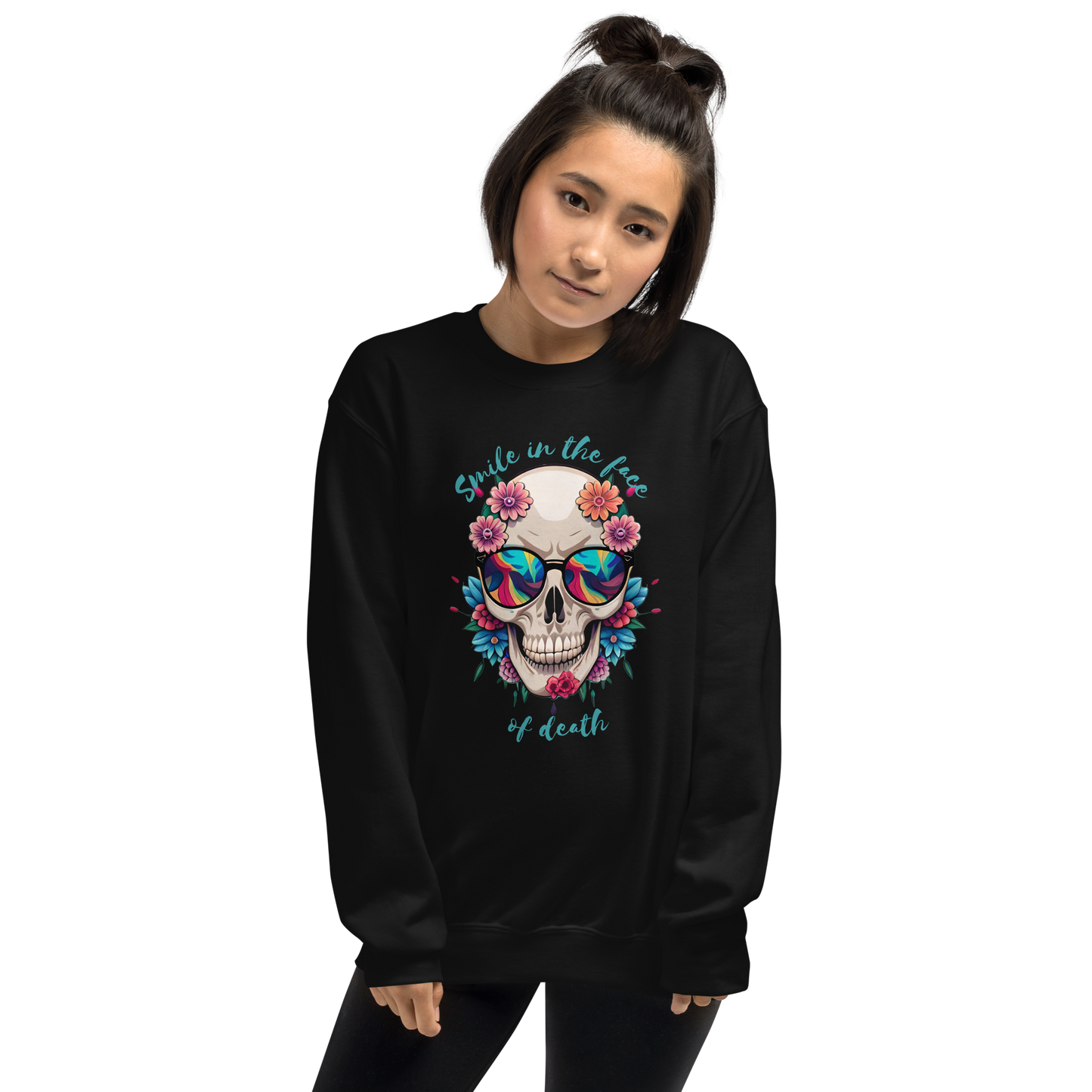 Ante la muerte sonríe Sudadera unisex