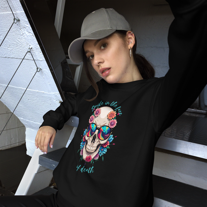 Ante la muerte sonríe Sudadera unisex