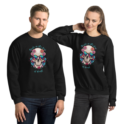 Ante la muerte sonríe Sudadera unisex