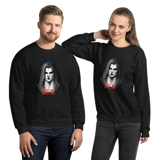 VAMPIRE BITE ME Unisex Sweatshirt