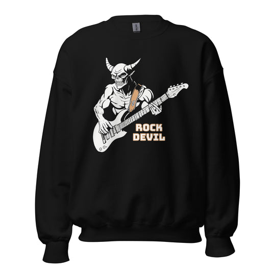 Sudadera, Demonio, Guitarra, Rock Devil, Estilo alternativo, Diseño de demonio, Moda de rock, Atuendo con actitud, Música, Moda urbana, Ropa casual, Sudadera con diseño, Moda rockera, Estampado de demonio, Ropa de declaración, Estilo único, Moda creativa, Moda inspirada en la música, Ropa de expresión, Moda de declaración