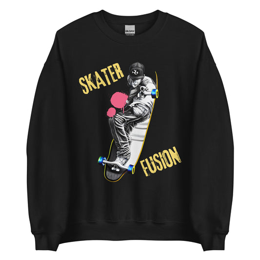 Skater Fusion Sweatshirt: Unique Style