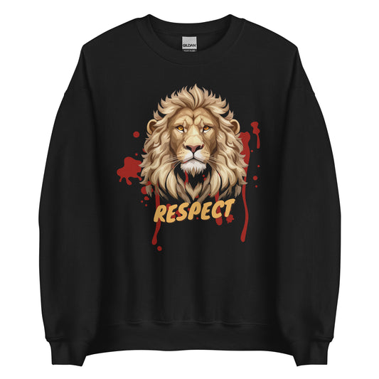 Respect the Lion Sweatshirt: Wild Style
