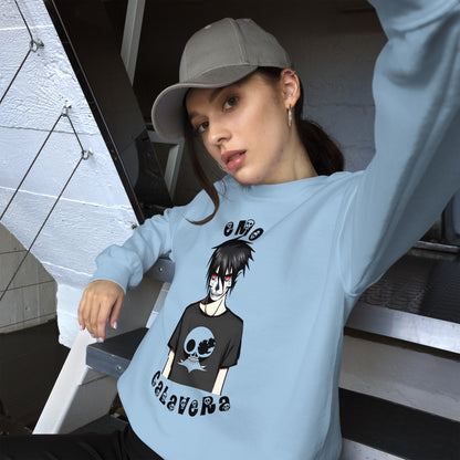 Emo Skull Sweatshirt: Rebel Style