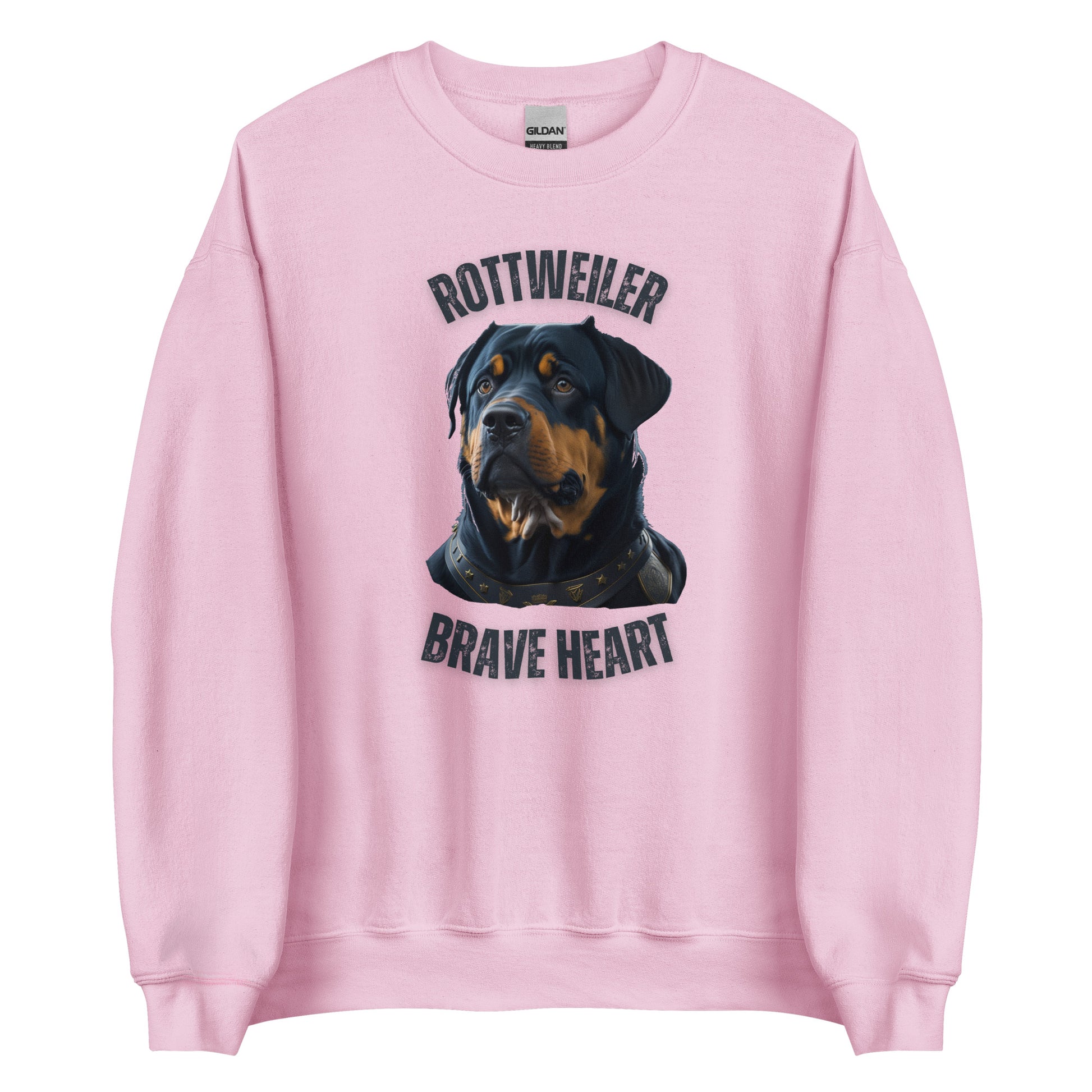 Sudadera, Rottweiler, Brave Heart, Perro, Moda canina, Estilo audaz, Diseño de animal, Protector, Fuerza, Lealtad, Moda urbana, Ropa de declaración, Mascota, Moda callejera, Estampado de perro, Sudadera con diseño, Mensaje potente, Estilo único, Atuendo con actitud, Ropa de declaración