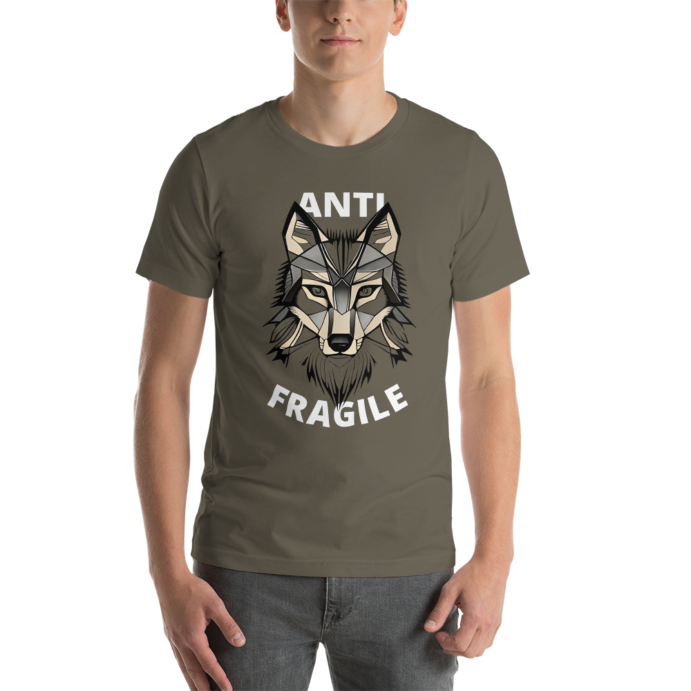 WOLF ANTI FRAGILE Unisex Short Sleeve T-Shirt