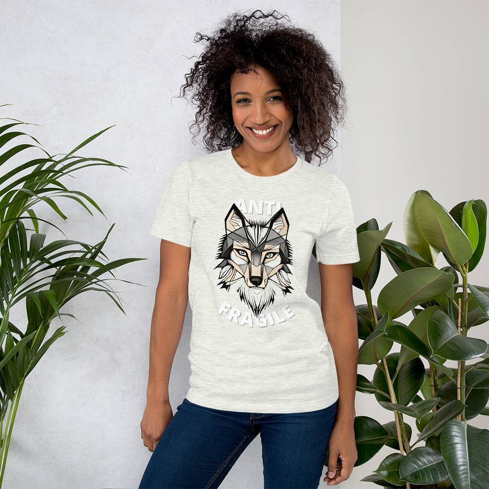 WOLF ANTI FRAGILE Unisex Short Sleeve T-Shirt