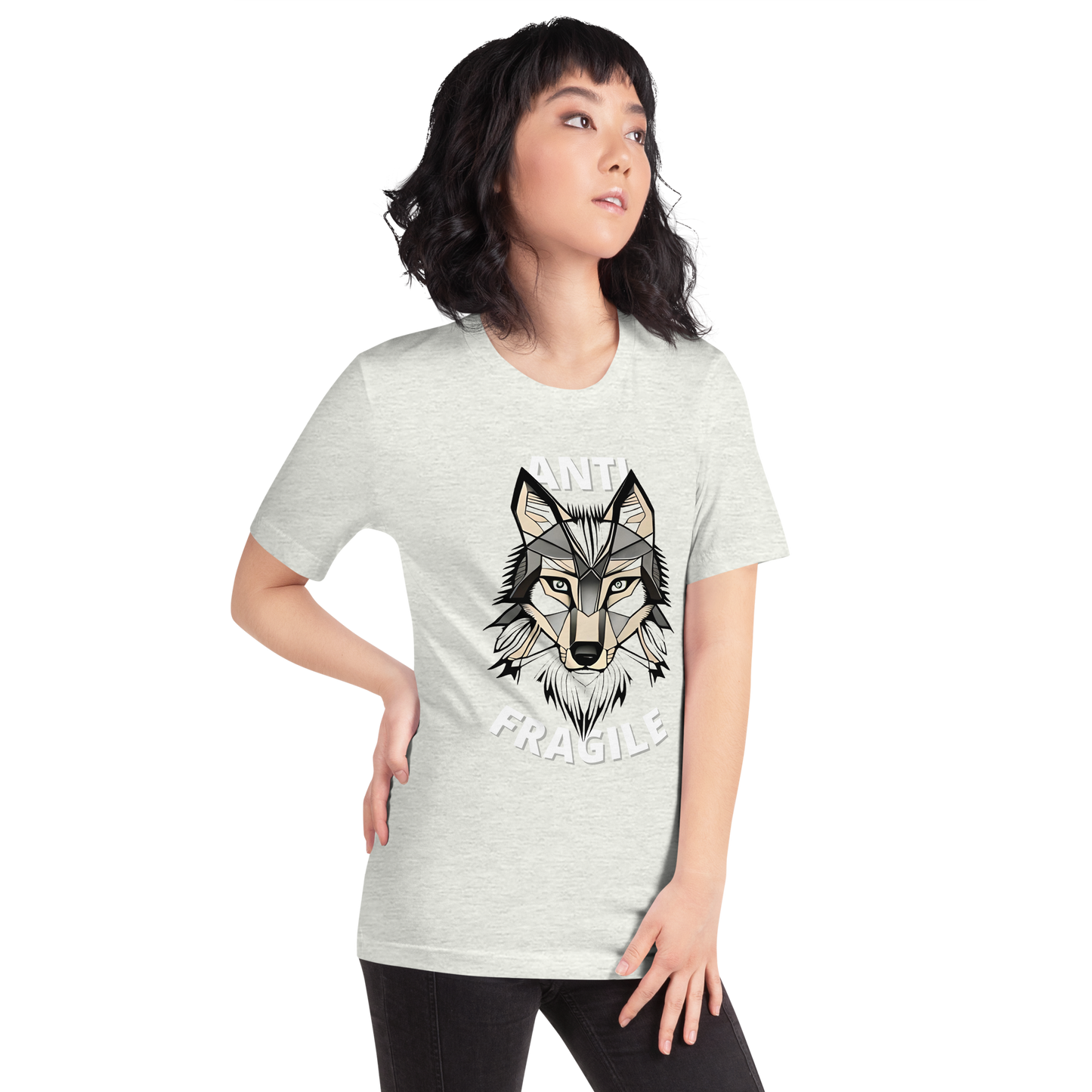 WOLF ANTI FRAGILE Unisex Short Sleeve T-Shirt