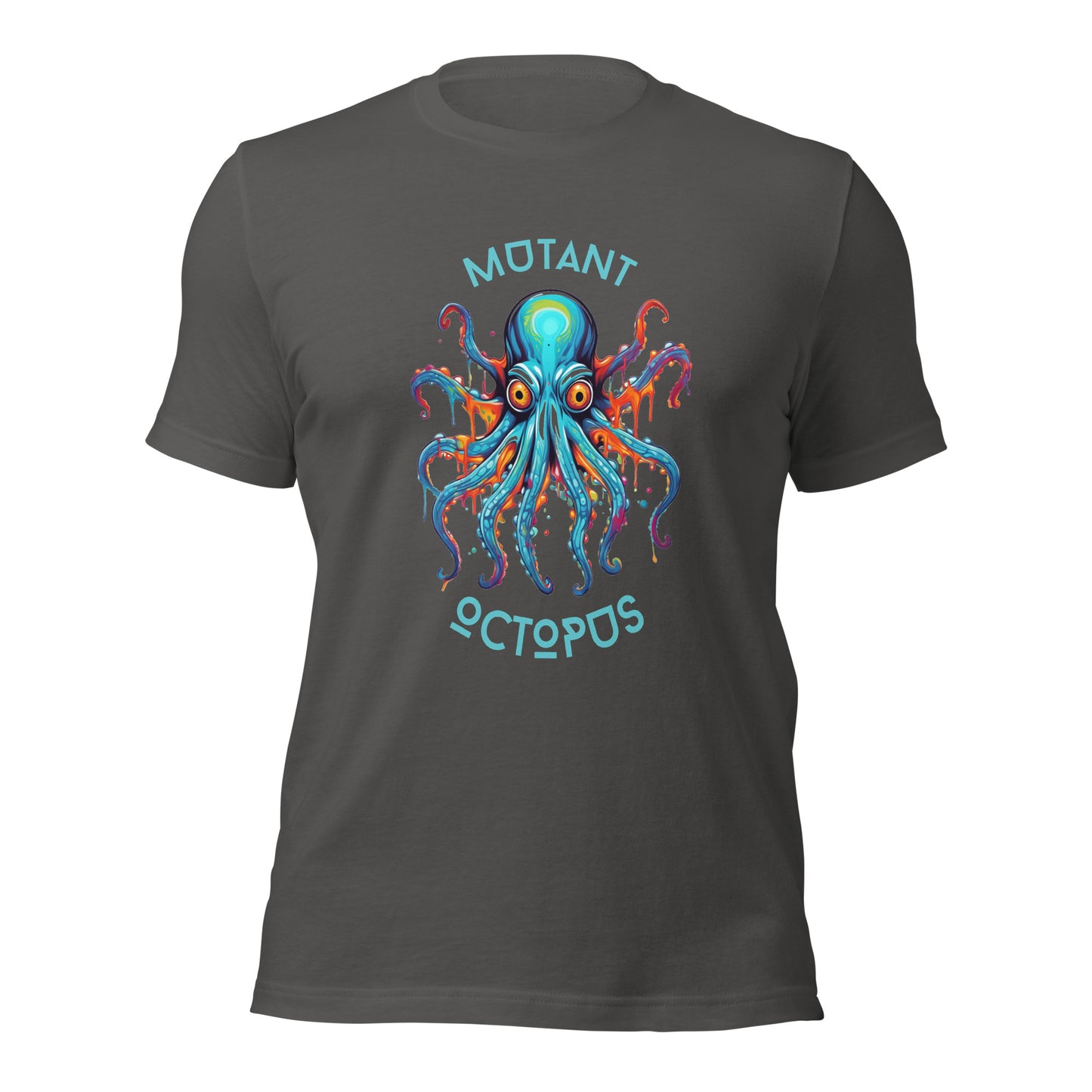 Camiseta, Pulpo, Mutante, Diseño de pulpo, Estampado de animales, Moda temática, Criatura marina, Moda única, Estilo original, Ropa casual, Atuendo creativo, Diseño de camiseta, Moda experimental, Ropa de declaración, Estilo alternativo, Moda urbana, Camiseta de pulpo, Moda divertida, Diseño único, Moda inspiradora