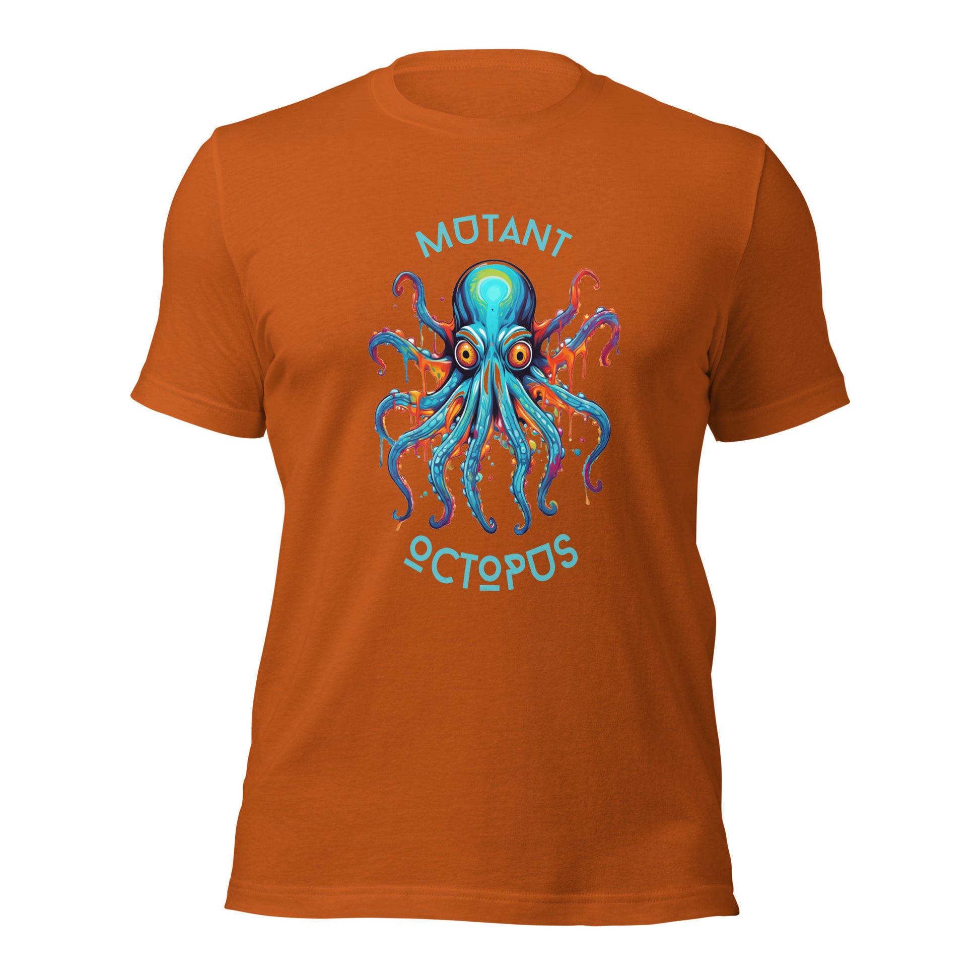 Camiseta, Pulpo, Mutante, Diseño de pulpo, Estampado de animales, Moda temática, Criatura marina, Moda única, Estilo original, Ropa casual, Atuendo creativo, Diseño de camiseta, Moda experimental, Ropa de declaración, Estilo alternativo, Moda urbana, Camiseta de pulpo, Moda divertida, Diseño único, Moda inspiradora