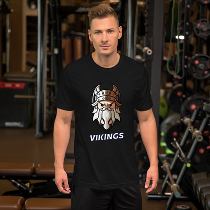 Camiseta, Vikingo, Diseño de camiseta, Moda nórdica, Estilo vikingo, Ropa temática, Moda guerrera, Atuendo con actitud, Diseño de vikingo, Ropa casual, Estampado de guerrero, Moda urbana, Ropa de declaración, Estilo distintivo, Diseño creativo, Ropa de vikingo, Atuendo inspirado, Moda expresiva, Streetwear, Moda original