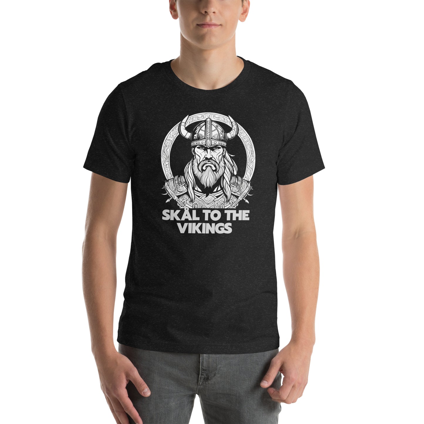 Skål to the vikings Camiseta de manga corta unisex