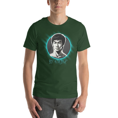 BRUCE LEE BE WATER Unisex Short Sleeve T-Shirt