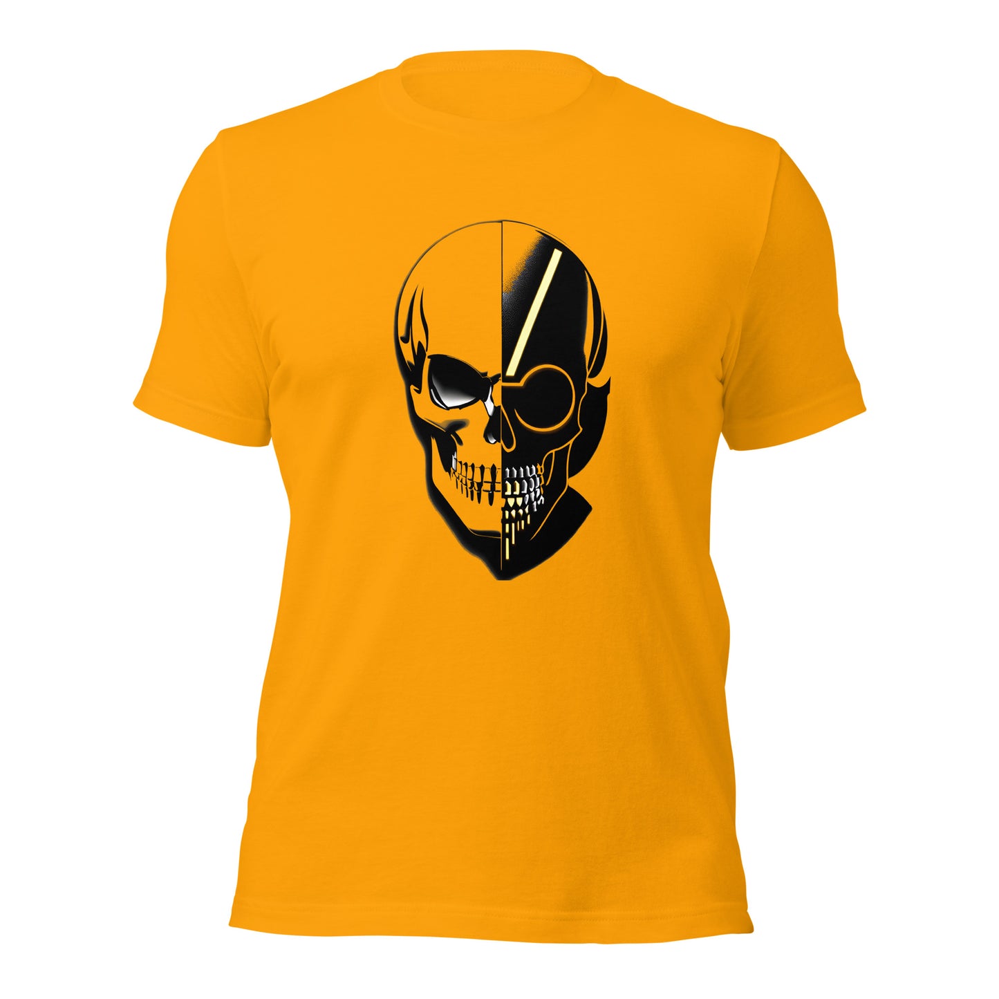 HALF SKULL Unisex Short Sleeve T-Shirt