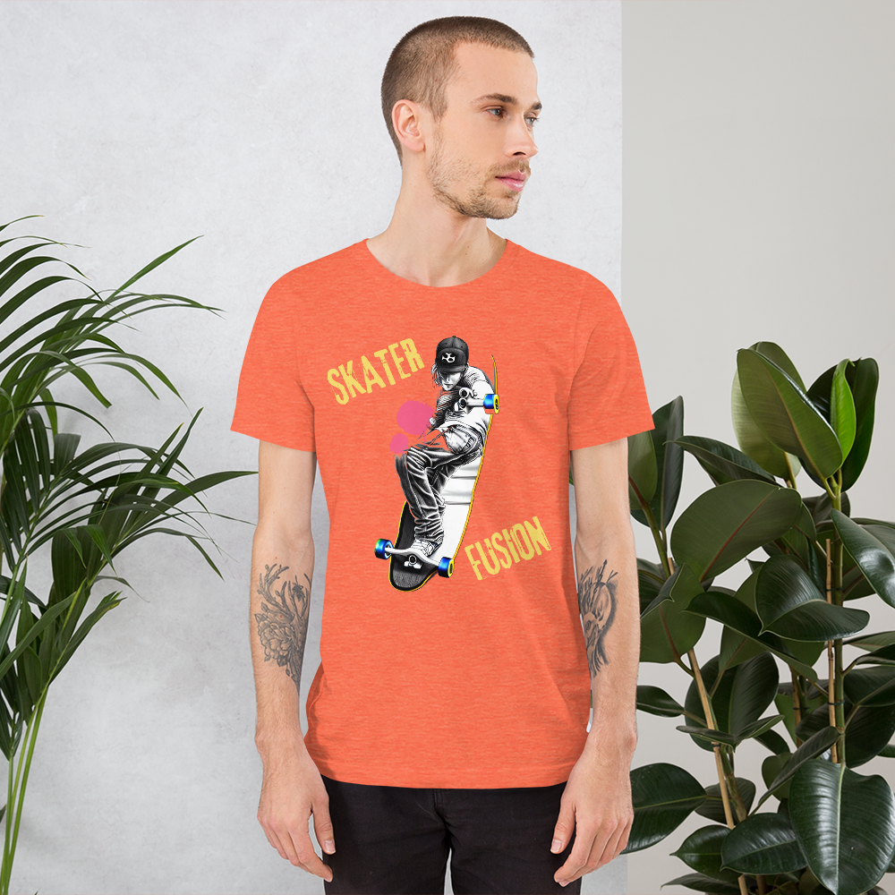 SKATER FUSION T-shirt: Unique Style and Adrenaline