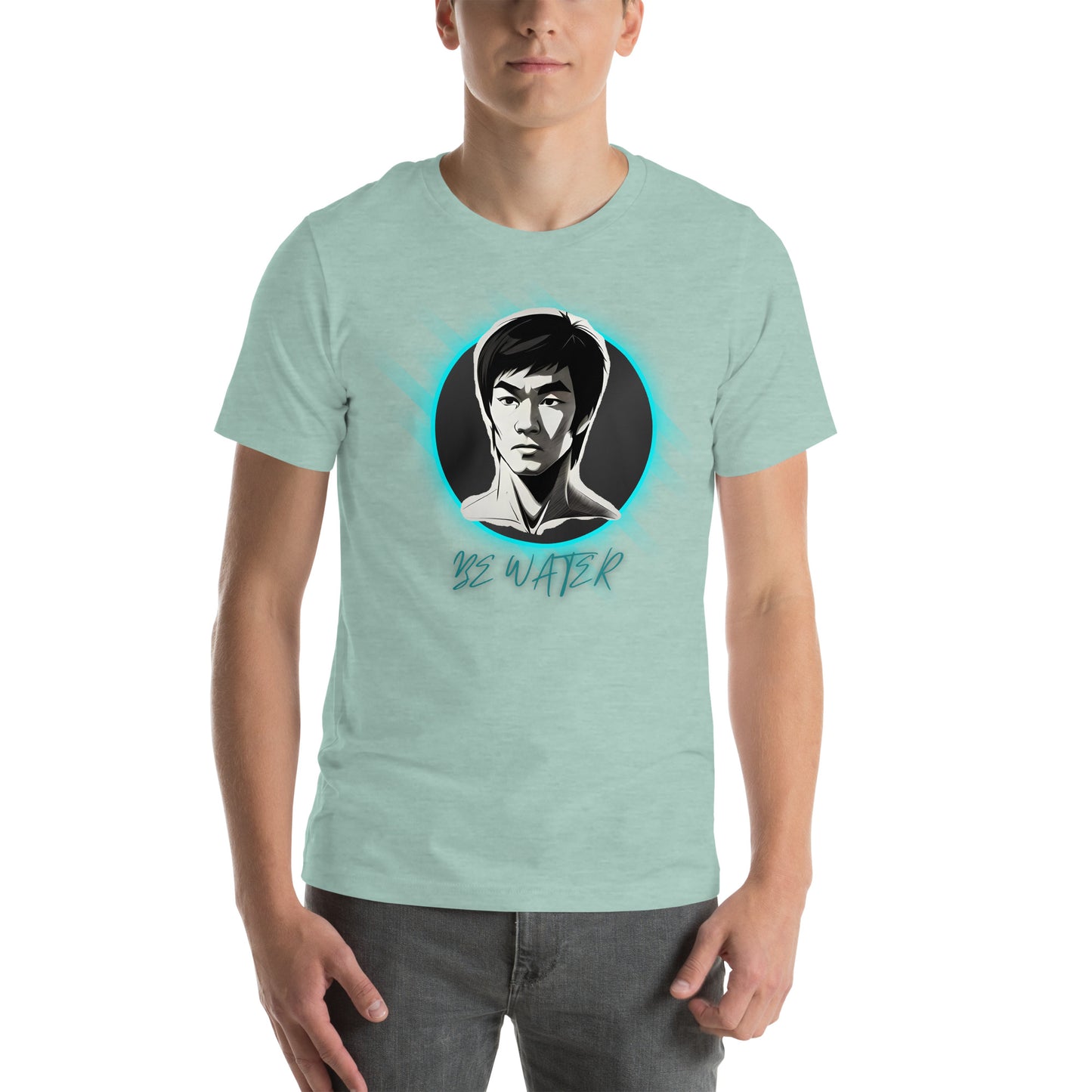 BRUCE LEE BE WATER Unisex Short Sleeve T-Shirt