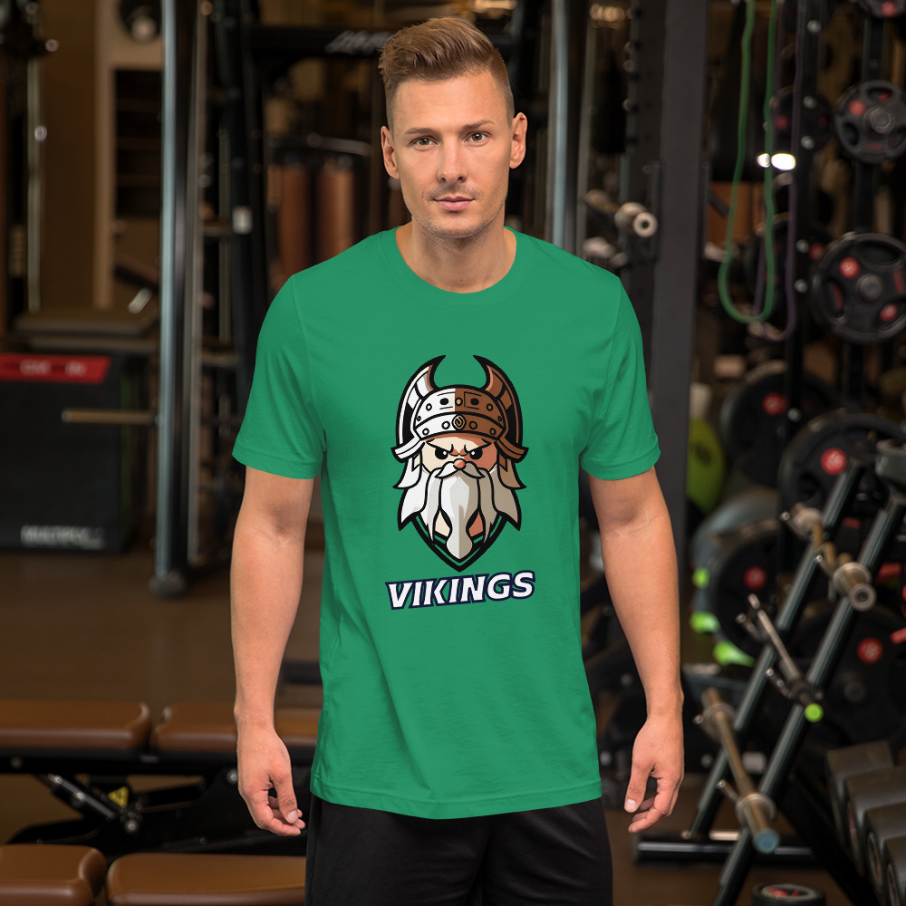 Camiseta, Vikingo, Diseño de camiseta, Moda nórdica, Estilo vikingo, Ropa temática, Moda guerrera, Atuendo con actitud, Diseño de vikingo, Ropa casual, Estampado de guerrero, Moda urbana, Ropa de declaración, Estilo distintivo, Diseño creativo, Ropa de vikingo, Atuendo inspirado, Moda expresiva, Streetwear, Moda original