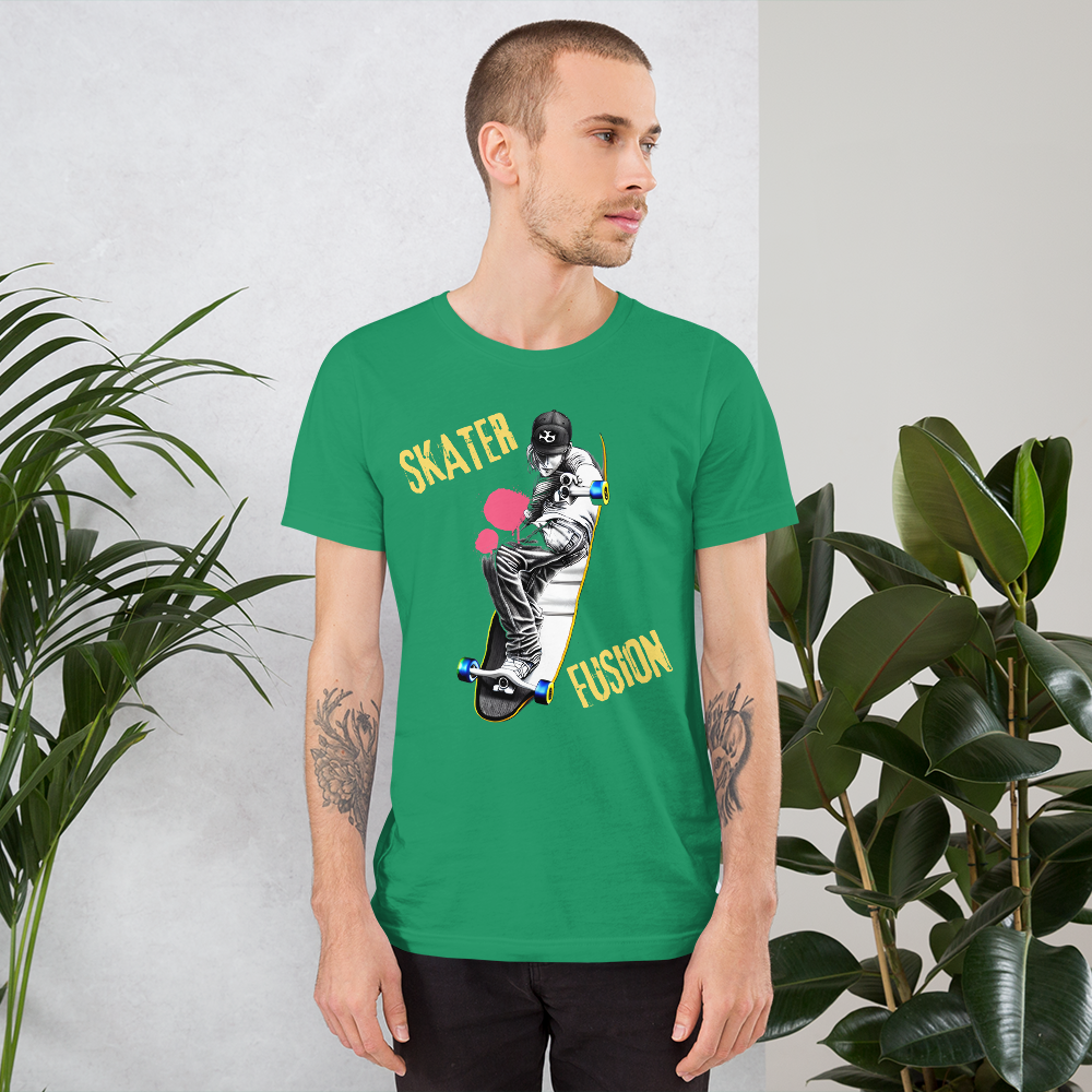 SKATER FUSION T-shirt: Unique Style and Adrenaline