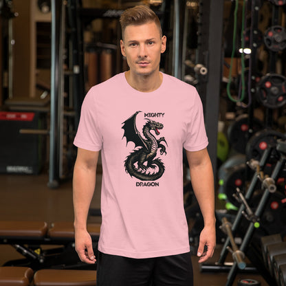 PODEROSO DRAGÓN Camiseta de manga corta unisex