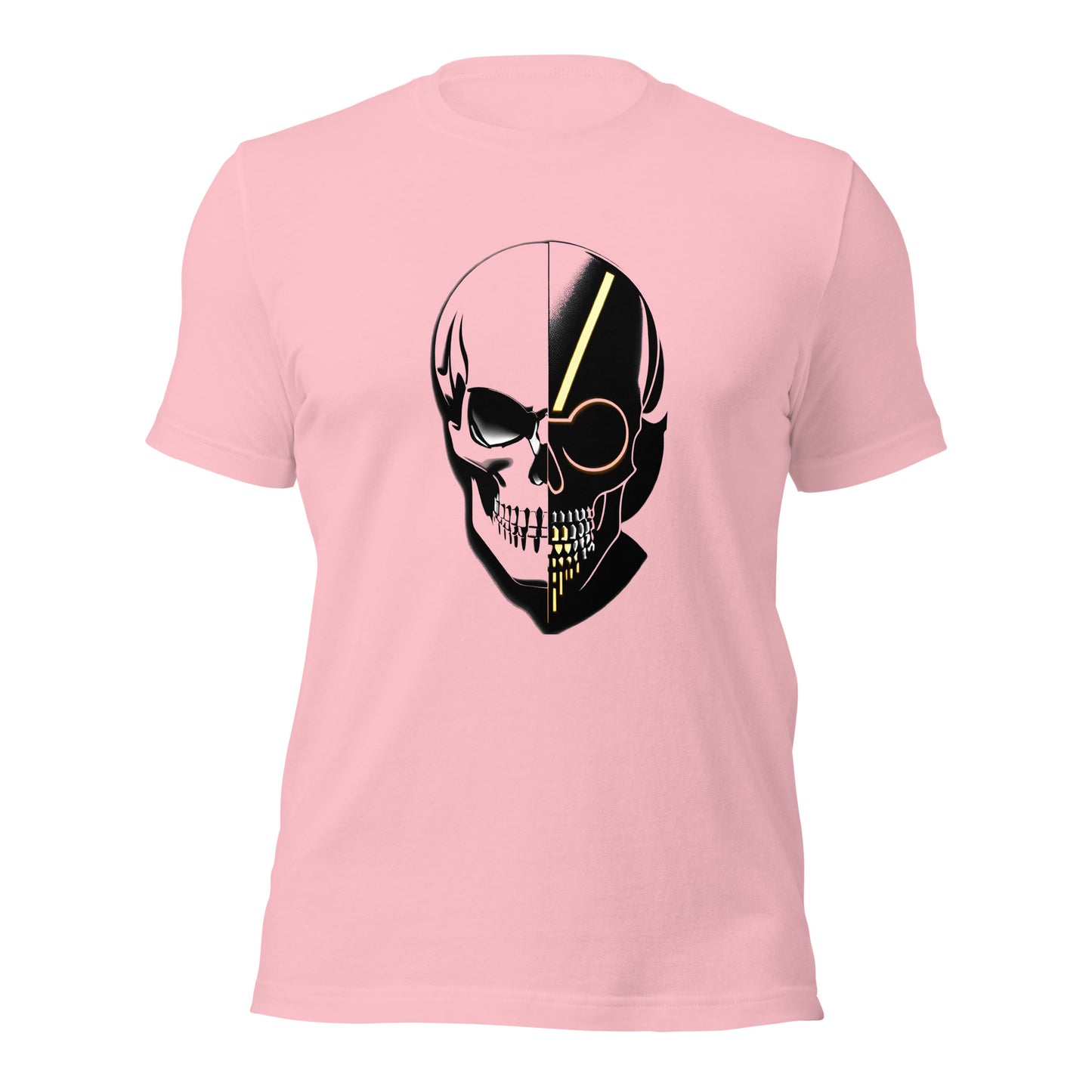 HALF SKULL Unisex Short Sleeve T-Shirt