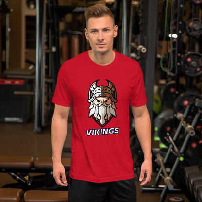 Camiseta, Vikingo, Diseño de camiseta, Moda nórdica, Estilo vikingo, Ropa temática, Moda guerrera, Atuendo con actitud, Diseño de vikingo, Ropa casual, Estampado de guerrero, Moda urbana, Ropa de declaración, Estilo distintivo, Diseño creativo, Ropa de vikingo, Atuendo inspirado, Moda expresiva, Streetwear, Moda original