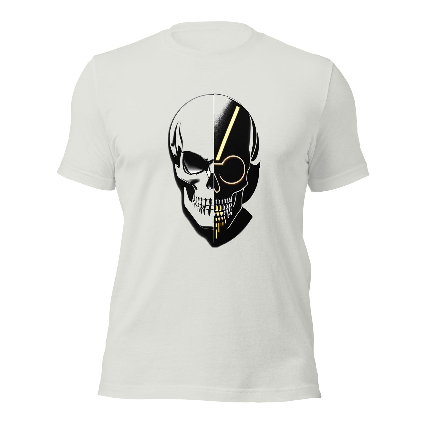 HALF SKULL Unisex Short Sleeve T-Shirt