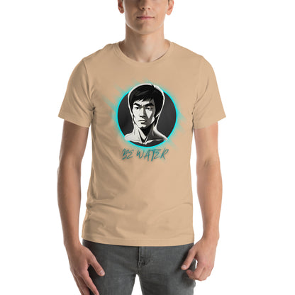 BRUCE LEE BE WATER Unisex Short Sleeve T-Shirt