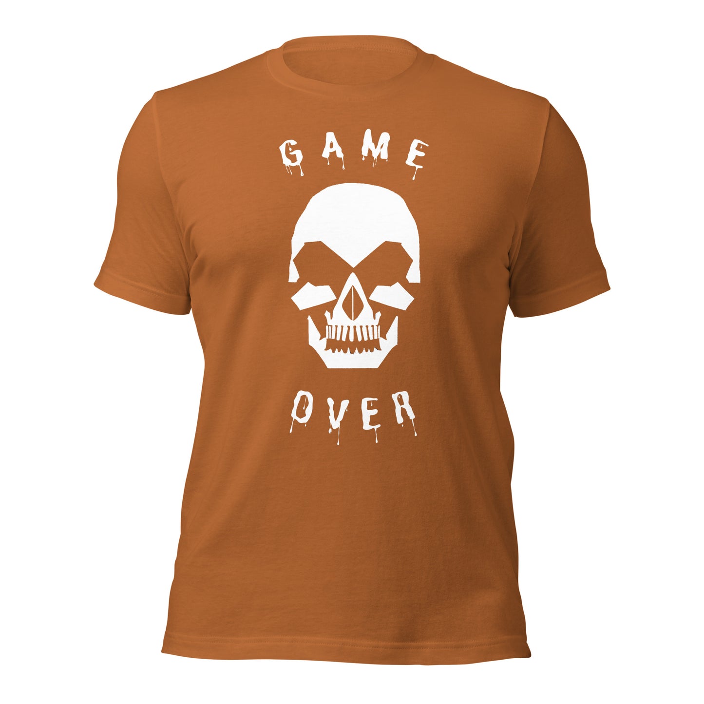 CALAVERA GAME OVER Unisex Short Sleeve T-Shirt