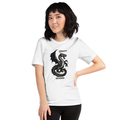 PODEROSO DRAGÓN Camiseta de manga corta unisex