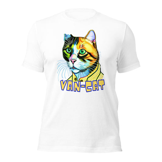 Camiseta Van Cat: Arte y Estilo Felino