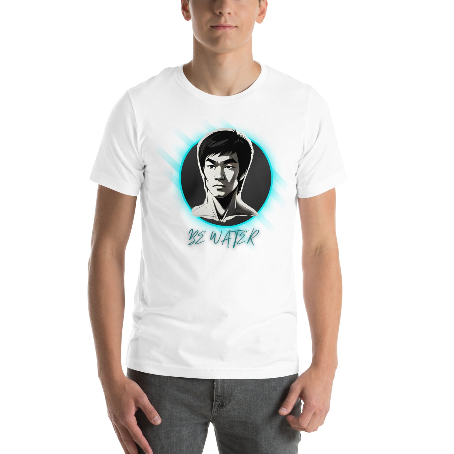 BRUCE LEE BE WATER Unisex Short Sleeve T-Shirt