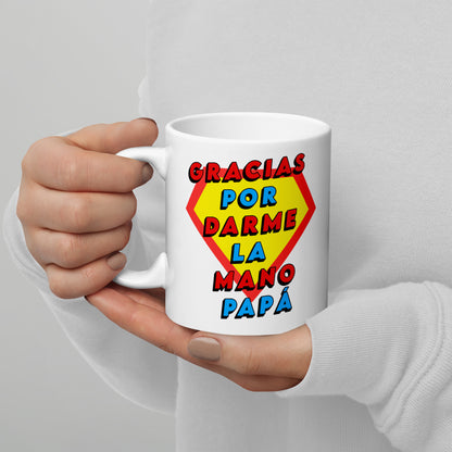 Taza gracias por darme la mano papá